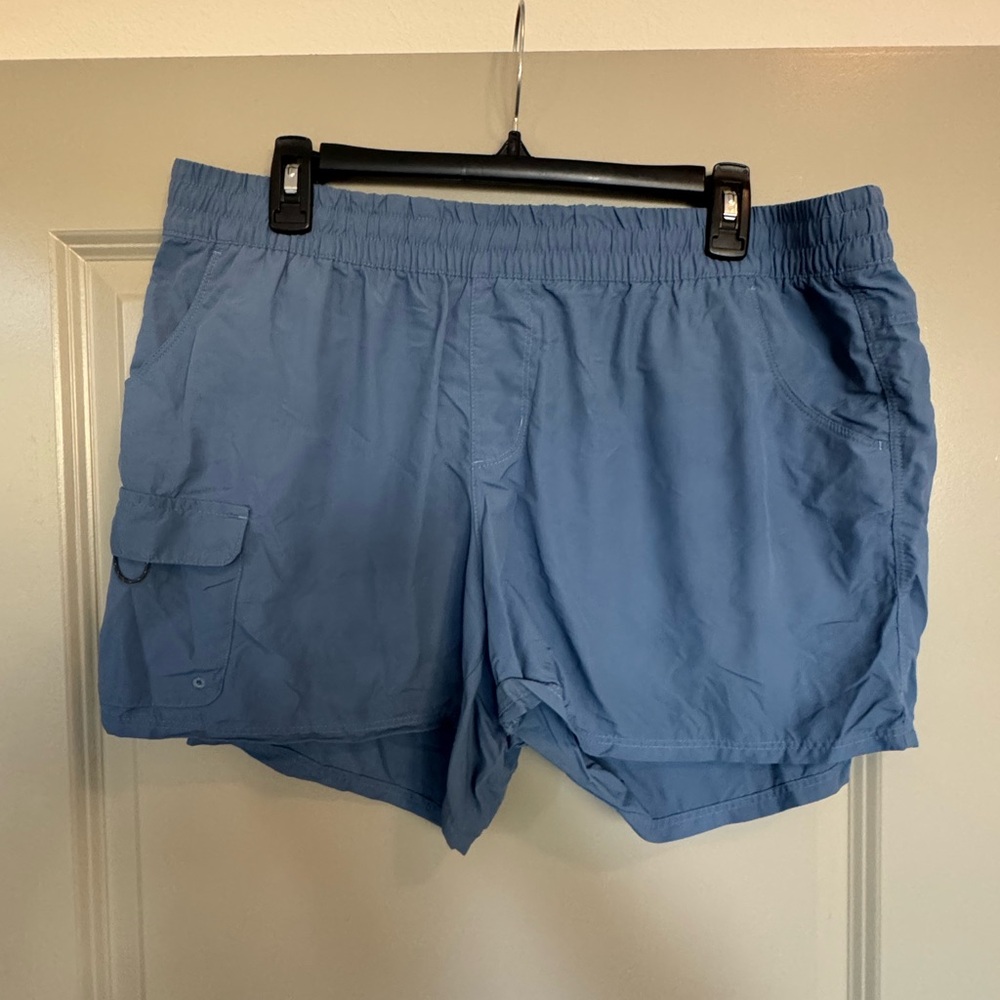 Columbia Light Blue Hiking/ Camp Shorts